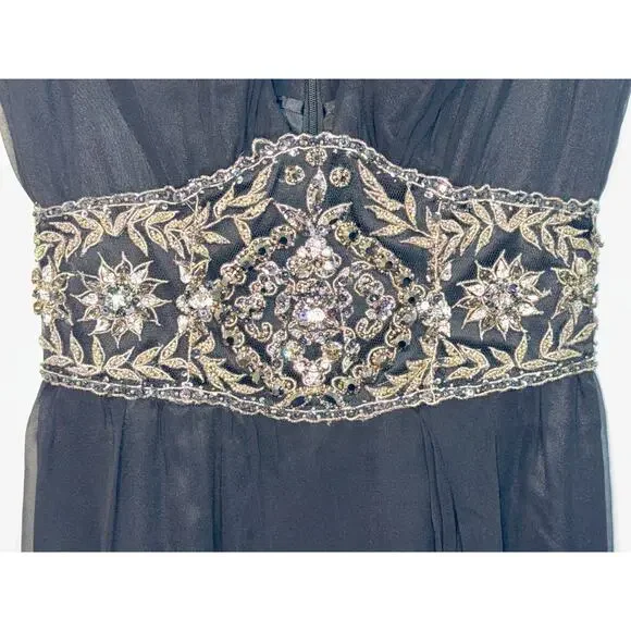 green emerald velvet dress Mandalay - C802112DEBL